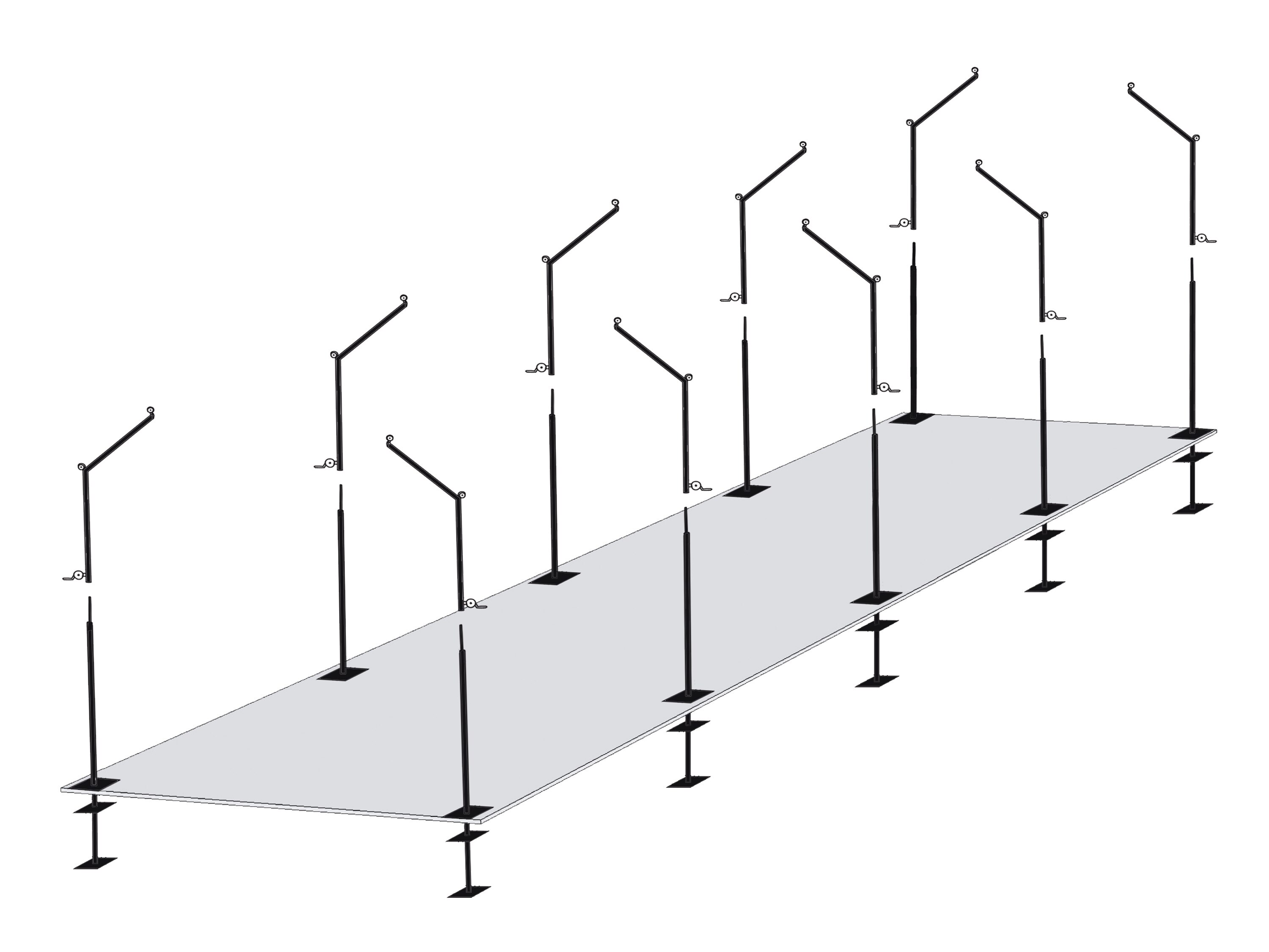 70' Batting Cage Frame